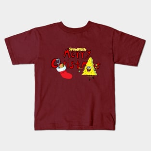 christmas party in bikini bottom Kids T-Shirt